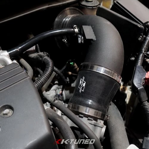 K-Tuned 12-15 Civic Si Black 3.5" Short Ram Intake (Stock Throttle Body) Part Number: KTD-SR9-35F 6 K-Tuned 12-15 Civic Si Black 3.5" Short Ram Intake (Stock Throttle Body) Part Number: KTD-SR9-35F - Image 4