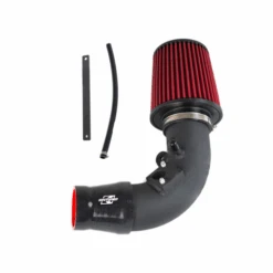 K-Tuned 12-15 Civic Si Black 3.5" Short Ram Intake (Stock Throttle Body) Part Number: KTD-SR9-35F