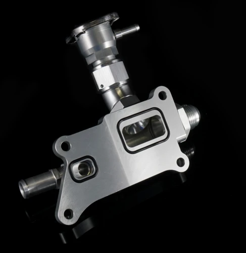 K-Tuned K24/K20Z3 Upper Coolant Housing With Filler Neck And Straight Inlet Part Number: KUW-24S-F02 4 K-Tuned K24/K20Z3 Upper Coolant Housing With Filler Neck And Straight Inlet Part Number: KUW-24S-F02 - Image 2
