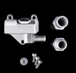 K-Tuned 12-15 Civic Si Straight Upper Coolant Housing Part Number: KUW-4ZS-N01