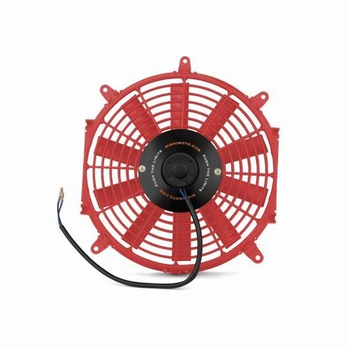 Mishimoto Red 12" Slim Electric Fan Part Number: MMFAN-12RD 3 Mishimoto Red 12" Slim Electric Fan Part Number: MMFAN-12RD