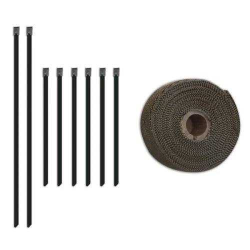Mishimoto Titanium Heat Wrap Set Part Number: MMTW-235 3 Mishimoto Titanium Heat Wrap Set Part Number: MMTW-235