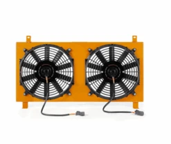 Mishimoto 02-06 RSX Gold Fan Shroud With Fans Part Number: MMFS-RSX-02GD