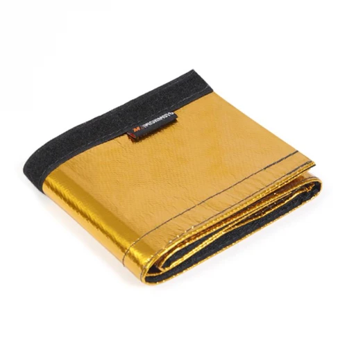 Mishimoto 1/2in By 36in Gold Heat Shielding Sleeve Part Number: MMHP-HSS-1236GD 4 Mishimoto 1/2in By 36in Gold Heat Shielding Sleeve Part Number: MMHP-HSS-1236GD - Image 2