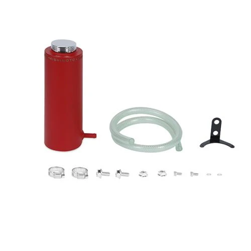 Mishimoto Red Aluminum Coolant Reservoir Tank Part Number: MMRT-CAWRD 3 Mishimoto Red Aluminum Coolant Reservoir Tank Part Number: MMRT-CAWRD