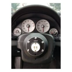 NRG 02-06 RSX / 00-09 S2000 SRS Version Black Steering Wheel Hub Adapter Part Number: SRK-131H -K Series Parts Shop NRG SRK 131H 2 500x500