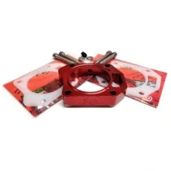 Power Rev Racing 06-11 Civic Si Red Throttle Body Spacer W/ Gaskets Part Number: P305R
