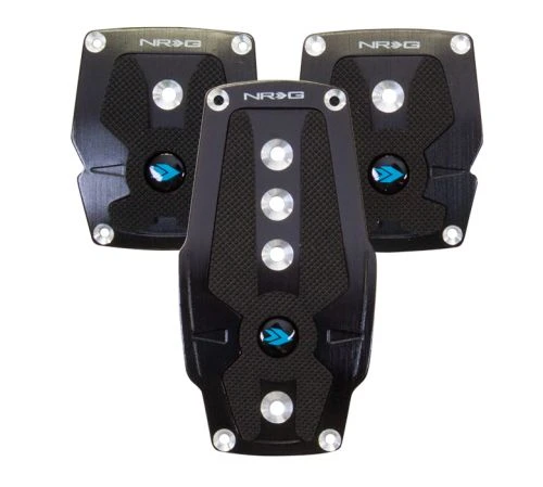NRG Black Pad Cover Plate Pedal Part Number: PDL-200BK 3 NRG Black Pad Cover Plate Pedal Part Number: PDL-200BK
