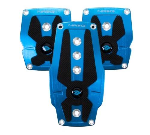 NRG Blue Pad Cover Plate Racing Pedals Manual Part Number: PDL-200BL 3 NRG Blue Pad Cover Plate Racing Pedals Manual Part Number: PDL-200BL