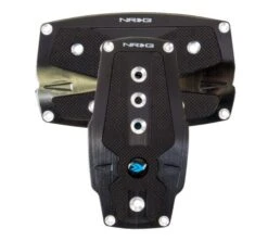 NRG Black Pad Cover Plate Racing Pedals Part Number: PDL-250BK