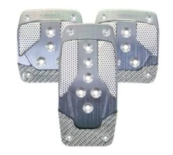 NRG Gunmetal Aluminum Sport Pedals Part Number: PDL-400GM