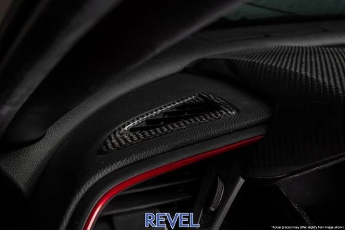 Revel 16-18 Civic Dry Carbon Defroster Garnish (Left And Right) Part Number: 1TR4GT0AH03 4 Revel 16-18 Civic Dry Carbon Defroster Garnish (Left And Right) Part Number: 1TR4GT0AH03 - Image 2