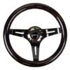 NRG Classic Black Woodgrain 310mm Steering Wheel Part Number: ST-310BK-BK -K Series Parts Shop ST 310BK BK 2 500x449