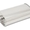 Vibrant Polished 3" Oval Universal Muffler: Center Center Part Number: 1103 -K Series Parts Shop VIB 1103 WEBL 500x286