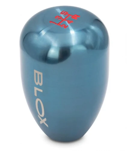 Blox Racing "Original" 5-Speed Torch Blue Billet Shift Knob M10 X 1.5 Part Number: BXAC-00204 3 Blox Racing "Original" 5-Speed Torch Blue Billet Shift Knob M10 X 1.5 Part Number: BXAC-00204