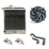 K-Tuned K-Swap Passenger Side Radiator Kit Part Number: KRP-C26-03 -K Series Parts Shop ktunedradkit 500x500